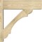 Ekena Millwork Olympic Block Rough Sawn Outlooker, Douglas Fir, 8"W x 28"D x 28"H OUT08X28X28OLY05RDF - alternate 4